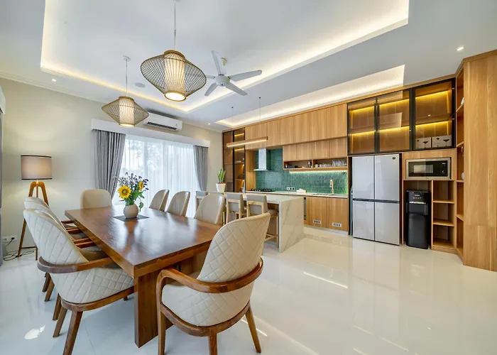 Modern Designer Canggu, Private Pool, Ricefield Views, Family And Group * Denpasar (Bali)