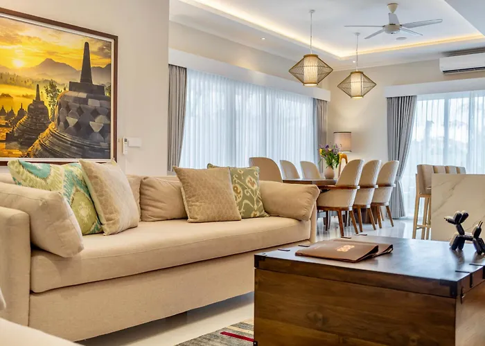 Modern Designer Canggu, Private Pool, Ricefield Views, Family And Group Вилла Денпасар