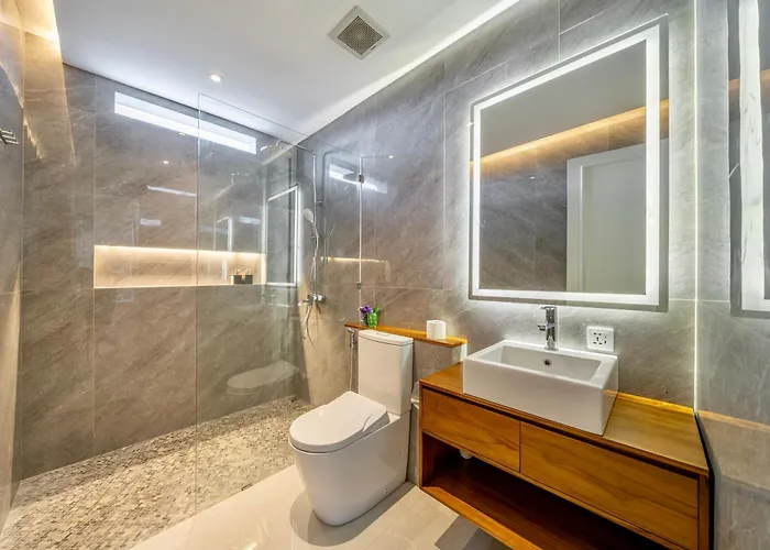 Вилла Modern Designer Canggu, Private Pool, Ricefield Views, Family And Group *