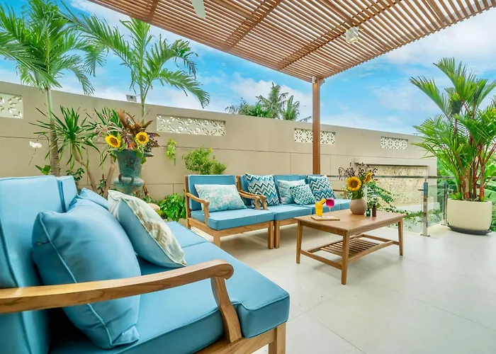 Вилла Modern Designer Canggu, Private Pool, Ricefield Views, Family And Group *