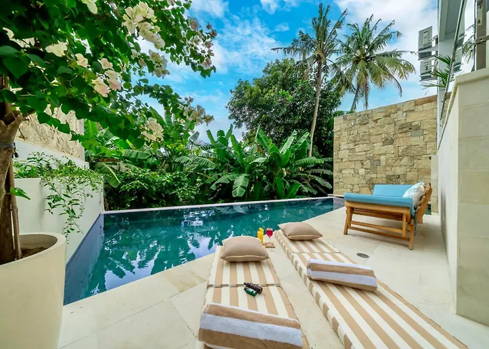 Modern Designer Canggu, Private Pool, Ricefield Views, Family And Group