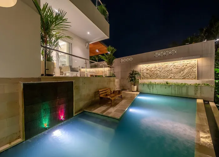 Modern Designer Canggu, Private Pool, Ricefield Views, Family And Group * Denpasar (Bali)