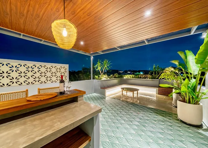 Modern Designer Canggu, Private Pool, Ricefield Views, Family And Group Вилла Денпасар