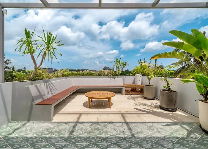Modern Designer Canggu, Private Pool, Ricefield Views, Family And Group
