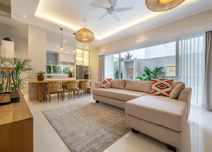 Вилла Modern Designer Canggu, Private Pool, Ricefield Views, Family And Group Денпасар