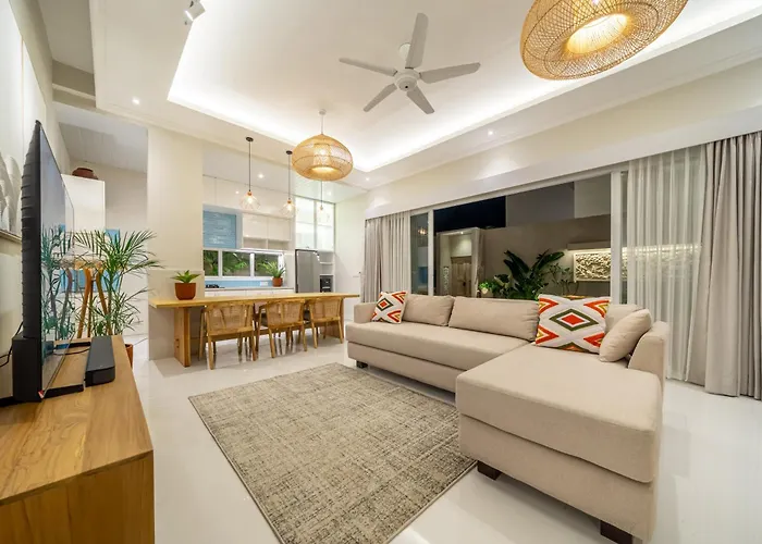 Modern Designer Canggu, Private Pool, Ricefield Views, Family And Group Denpasar (Bali)