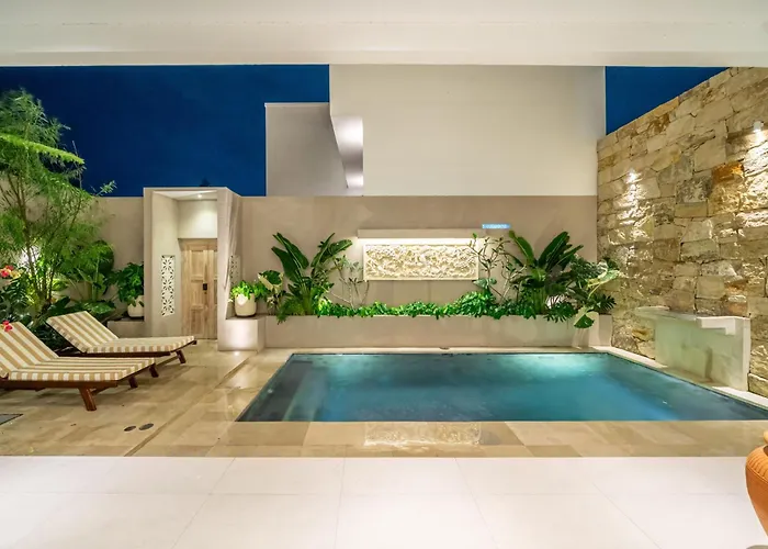 Modern Designer Canggu, Private Pool, Ricefield Views, Family And Group *